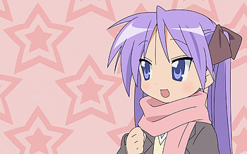 Kagami, anime girl, lucky star, anime HD wallpaper