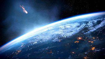 Asteroid, Meteorite marvels, Planetary collisions, Space debris HD wallpaper