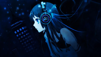 Music, Anime, Girls HD wallpaper