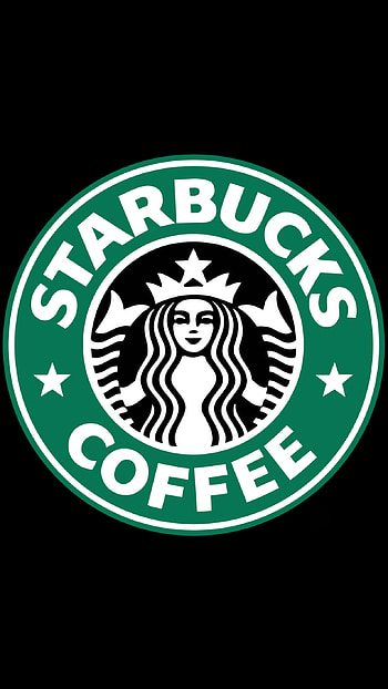Starbucks logo , Iconic brand, Starbucks background, High-quality ry HD phone wallpaper