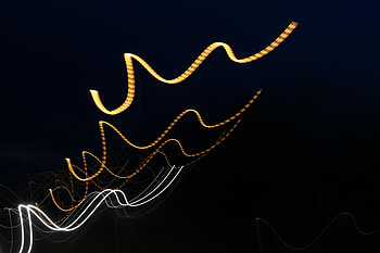 Abstract, Shine, Light, Movement, Traffic, Lines, Long Exposure HD wallpaper