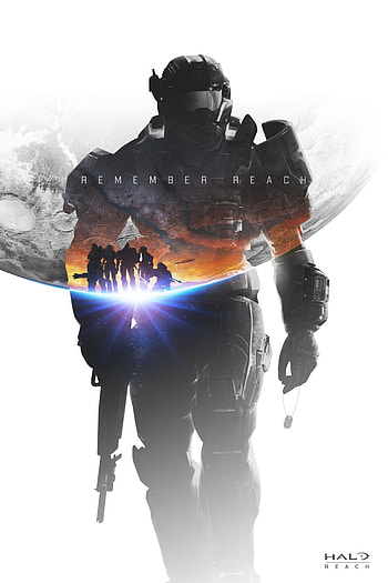 Halo: Reach, , Stunning visuals, Reach's characters HD phone wallpaper