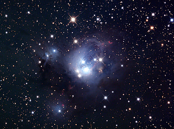 Stars, Universe, Star Cluster, Ngc 7129 HD wallpaper