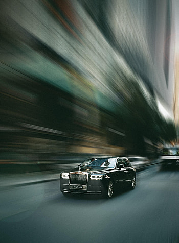 Rolls-Royce, Cars, Car, Blur, Smooth, Speed, Street HD phone wallpaper