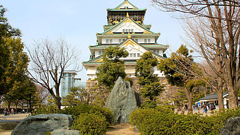 Osaka Castle, , , Background HD wallpaper