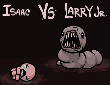 The Binding of Isaac: Isaac vs. Larry Jr., video game, The Binding of Isaac HD wallpaper