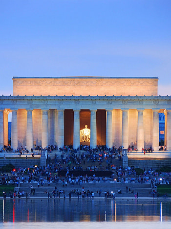 Lincoln Memorial , quality, , Washington D. C. 's pride HD phone wallpaper