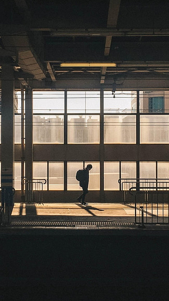Dark Academia, End Station HD phone wallpaper