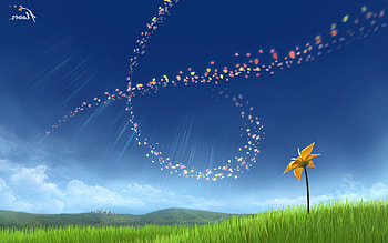 Flower Art, flower, artist, art HD wallpaper