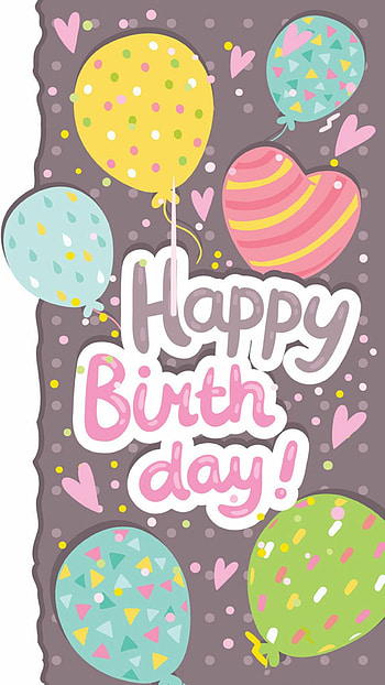 Greeting card, Birtay Party HD phone wallpaper