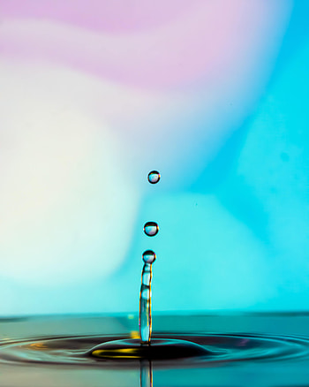 Water, Drops, Macro, Splash HD phone wallpaper
