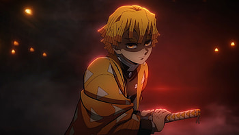 Zenitsu's Thunder — Demon Slayer, Anime, Demon Slayer: Kimetsu No Yaiba, Zenitsu Agatsuma, Demon Slayer: Kimetsu No Yaiba - The Movie: Infinity Castle HD wallpaper