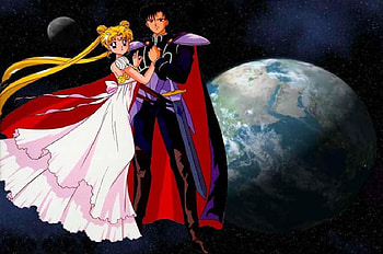 sailor stars, planet, moon, sailor moon, world, masked HD wallpaper