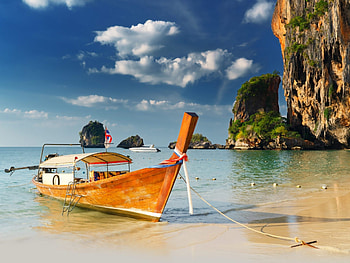 Phuket travels, Wide beach HD wallpaper