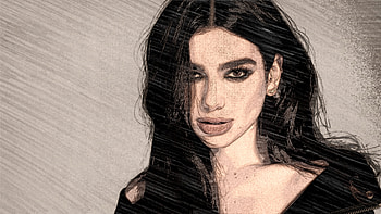 Dua lipa, drawing HD wallpaper