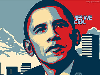 WE CAN DO IT OBAMA, abstract, graphy, super, obama HD wallpaper