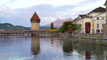 Lucern city, Lake in Switzerland, 3362432 stock video, Stock video HD wallpaper