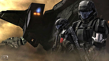 Halo 3: ODST, Shooter FPS, Futuristic warfare, Intense action HD wallpaper