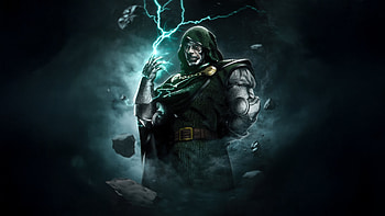 Doctor Doom Strikes Again, doctor-doom, supervillain, marvel, superheroes, artwork, digital-art, avengers-doomsday, robert-downey-jr HD wallpaper