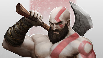 Kratos Arts, kratos, god-of-war-4, god-of-war, games, ps-games, artwork, artist, digital-art, deviantart HD wallpaper
