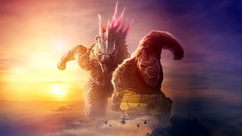 Godzilla x Kong, Godzilla (Monsterverse), King Kong HD wallpaper