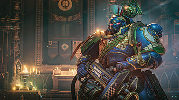 Ultramarines Armor, video game, Warhammer 40K: Space Marine 2, Ultramarines (Warhammer 40k), Warhammer 40k HD wallpaper