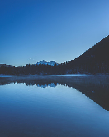 Nature, Water, Trees, Mountains, Lake, Reflection HD phone wallpaper