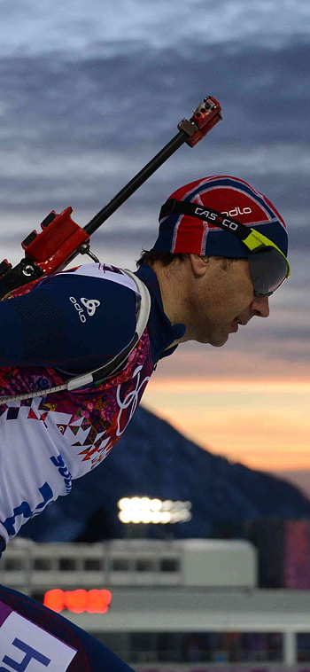 Emil Hegle Svendsen, Norwegian biathlon, Gold medal winner HD phone wallpaper