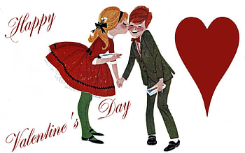 Happy Valentine's Day 1, art, romance, illustration, Valentine, artwork, occasion, wide screen, holiday, painting, love, sweetheart HD wallpaper