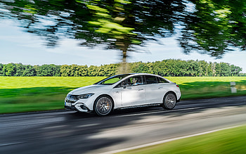 2023, Mercedes-AMG EQE 53, , front view, exterior, electric cars, new white EQE 53, German cars, Mercedes-Benz HD wallpaper