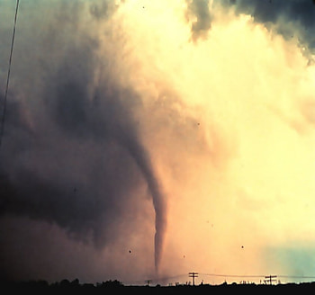Tornado, clouds, sky, nature, forces of nature HD wallpaper