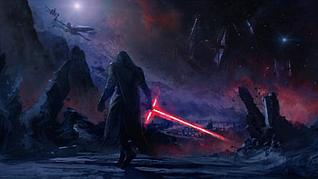Kylo Ren Star Wars Art, kylo-ren, star-wars, artist, artwork, digital-art, art HD wallpaper