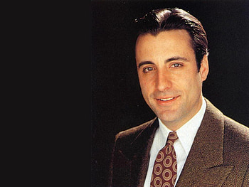 Andy Garcia, smile, actor, dress, male, hair, great eyes HD wallpaper