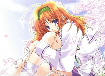 Anime Girl, girl, anime, sakura HD wallpaper