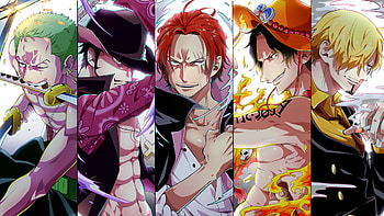 Dracule Mihawk Portgas D. Ace Roronoa Zoro Sanji Shanks One Piece HD wallpaper