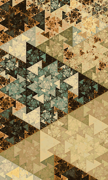 Multicolored, Motley, Pattern, Texture, Textures, Fractal, Geometry, Triangles HD phone wallpaper