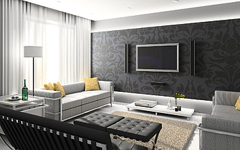 Miscellanea, Miscellaneous, Room, Style, Furniture, Living Room, Television, Television Set HD wallpaper