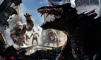 Rampage , rampage, dwayne-johnson, 2018-movies, movies HD wallpaper
