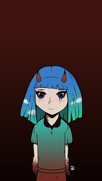 Anime, Original HD phone wallpaper