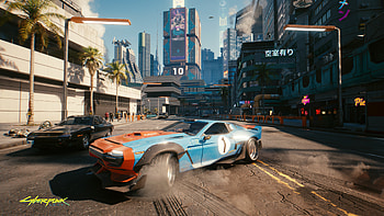 Cyberpunk 2077 Cars Drifting, cyberpunk-2077, games, 2020-games, ps-games, xbox-games, pc-games HD wallpaper