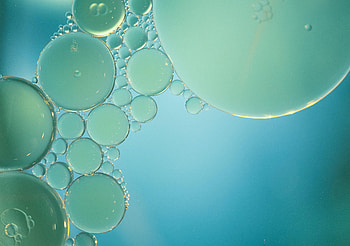 Abstract, Water, Bubbles, Circles HD wallpaper