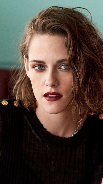 Kristen Stewart, Celebs, Black t-shirt, Actress HD phone wallpaper