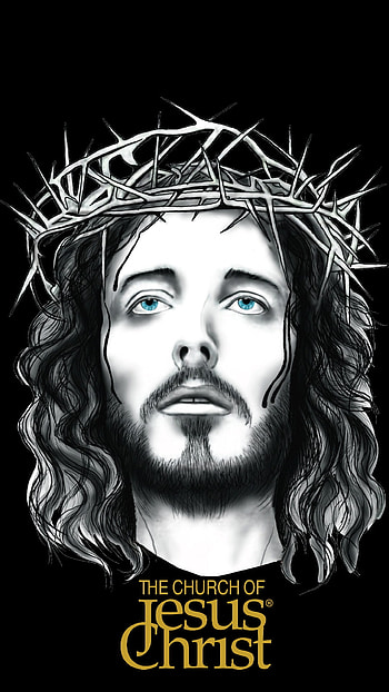 The Church, eye, head, sayings, son-of-god, jesus, bkue-eyes, crown HD phone wallpaper