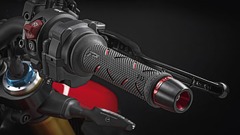 Ducati Streetfighter V4 Motorcycle Handlebar Detail -, vehicle, Ducati streetfighter HD wallpaper