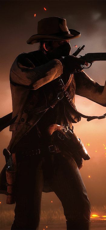 Red Dead Redemption 2, Stunning X , Gaming elegance HD phone wallpaper