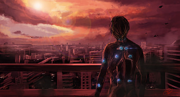Science Fiction Gantz Anime Manga Series , anime, artist, artwork, digital-art HD wallpaper
