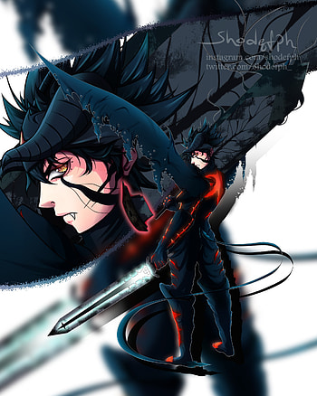 Black clover, asta, demon asta HD phone wallpaper