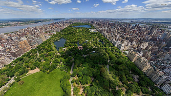 Central Park Aerial View, Parks HD wallpaper