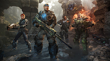 Gears of War: Judgment, Thrilling missions, Powerful weaponry, Team-based gameplay HD wallpaper