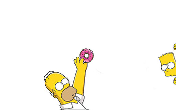 Homer and Bart, Homer (The Simpsons) HD wallpaper